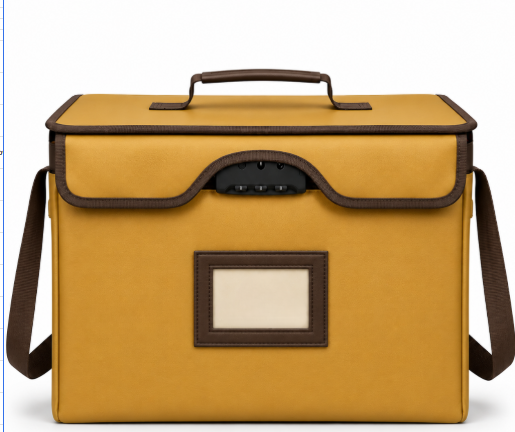 The yellow Foundation Box home records case
